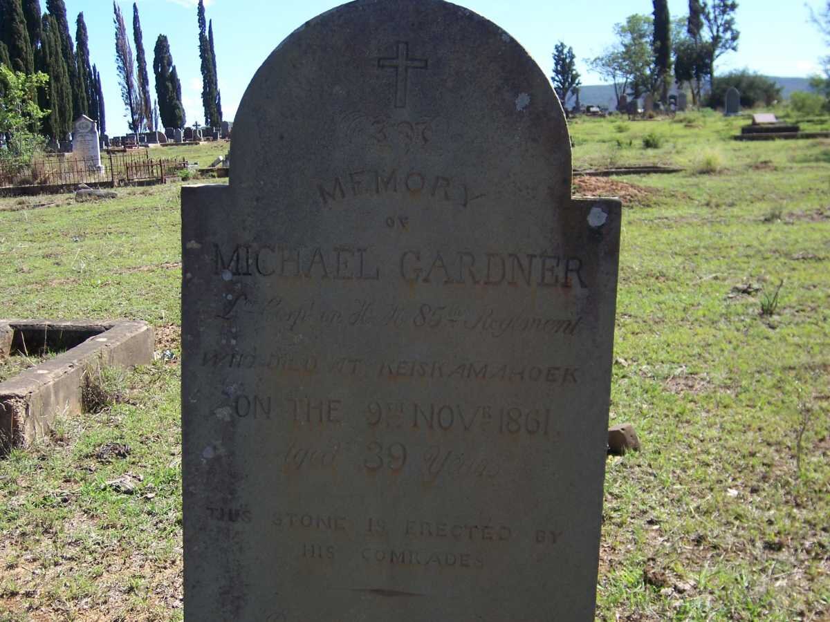 GARDNER Michael -1861