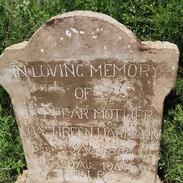 HARMANN Cathreen 1868-1941