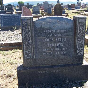 HARTWIG Louis Otto 1889-1957