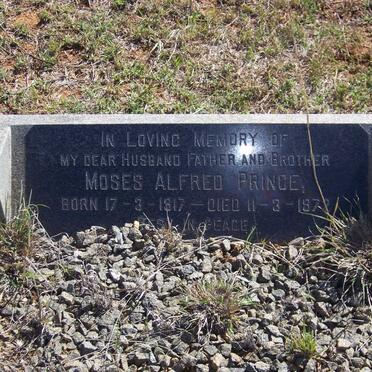 PRINCE Moses Alfred 1917-1972