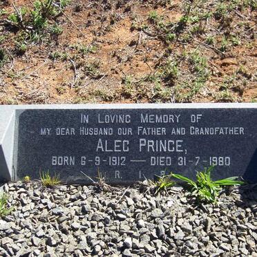 PRINCE Alec 1912-1980