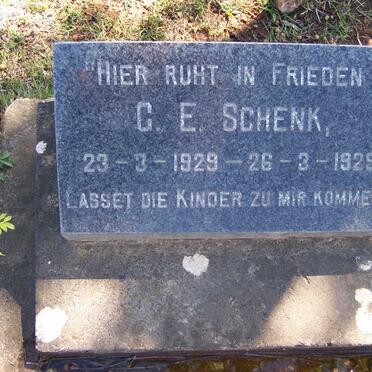 SCHENK G.E. 1929-1929