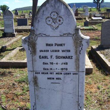 SCHWARZ Carl F. 1848-1920