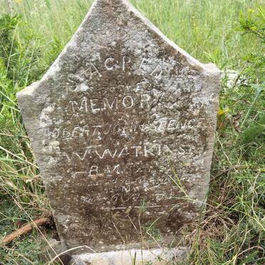 WATKINS Robert John Spencer W. -?