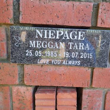 NIEPAGE Meggan Tara 1985-2015