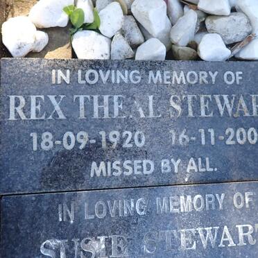 STEWART Rex Theal 1920-2001