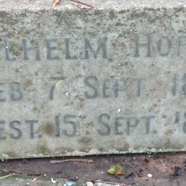 HOFERT Wilhelm 1877-1877 :: HOFERT Martha 1881-1881