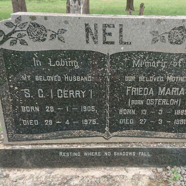 NEL S.C. 1905-1975 &amp; Frieda Maria OSTERLOH 1899-1981