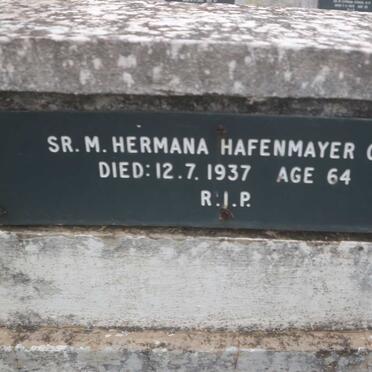 HAFENMAYER Hermana -1937