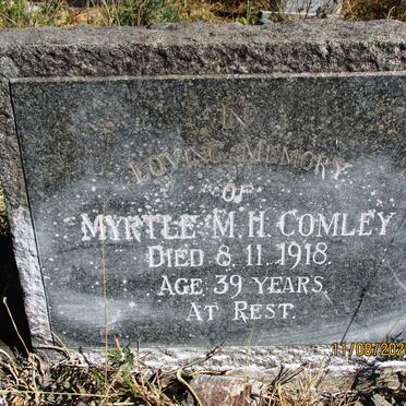 COMLEY Myrtle M.H. -1918