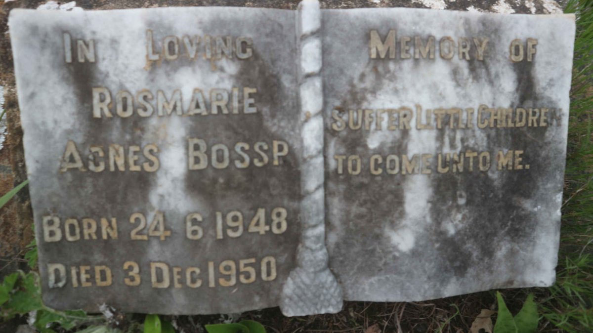 BOSSR Rosmarie Agnes 1948-1950