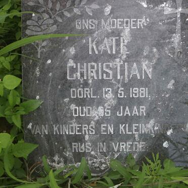CHRISTIAN Kate -1981
