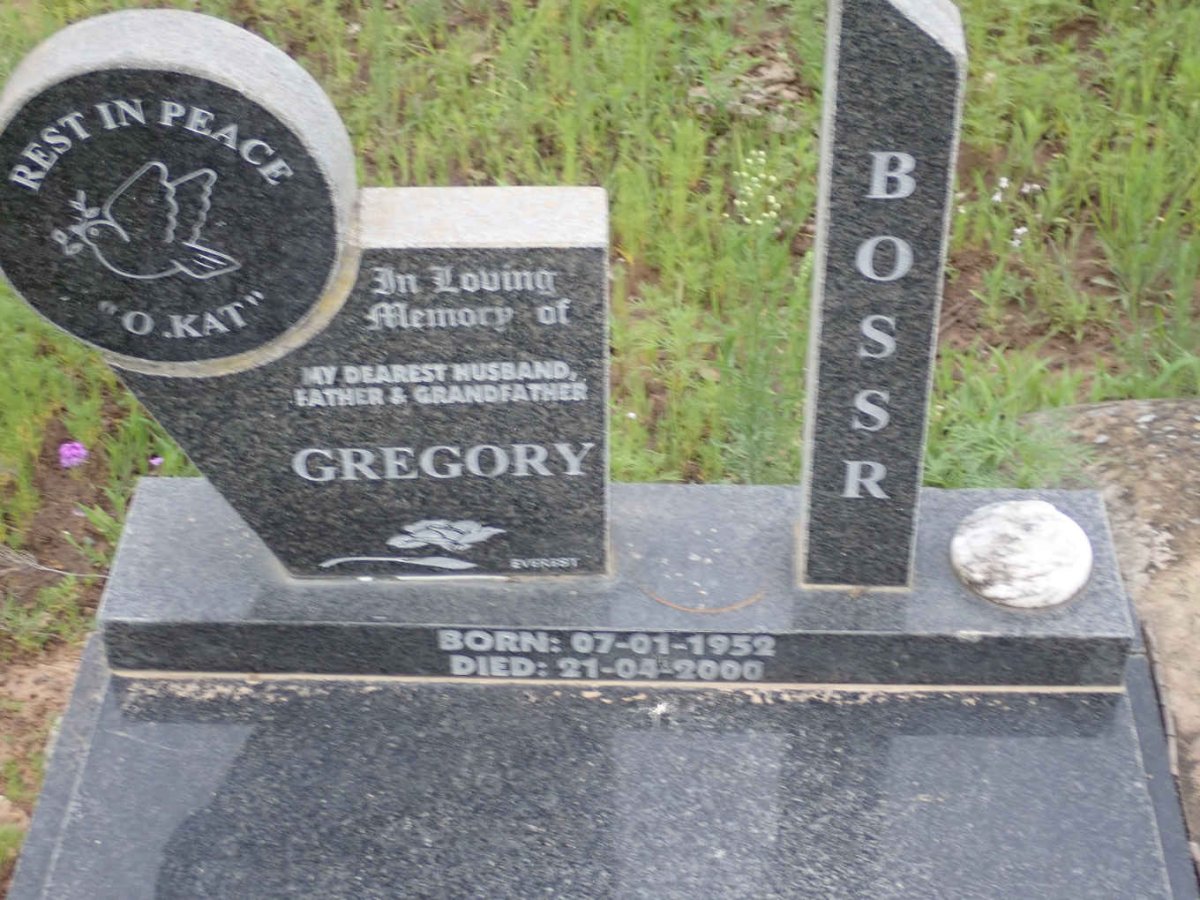 BOSSR Gregory 1952-2000