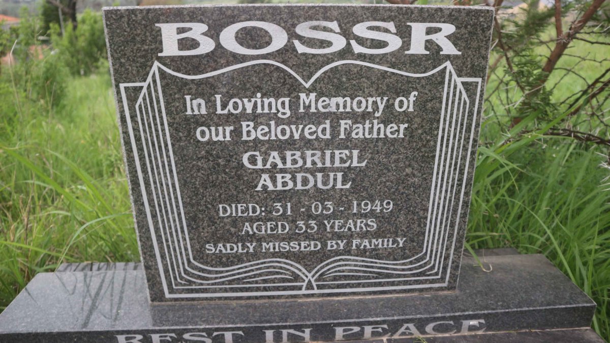 BOSSR Gabriel Abdul -1949