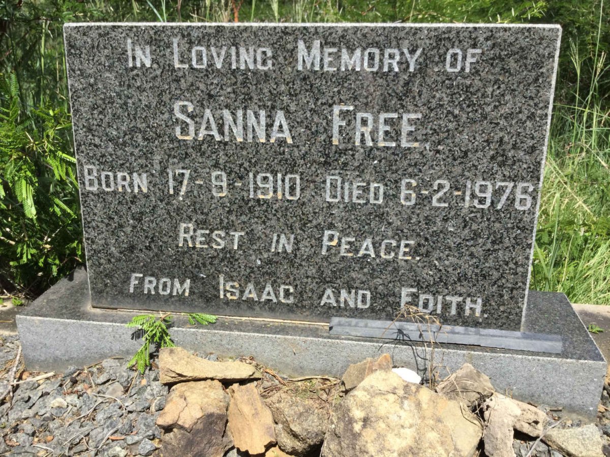 FREE Sanna 1910-1976