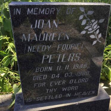 PETERS Joan Maureen 1946-1980