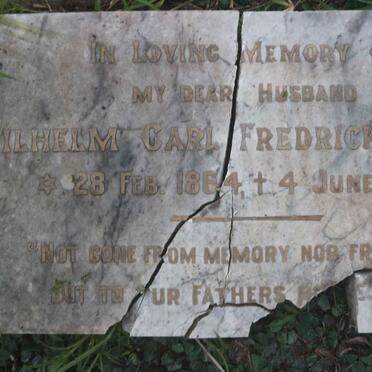 TRAHMS Wilhelm Carl Fredrick 1864-1922