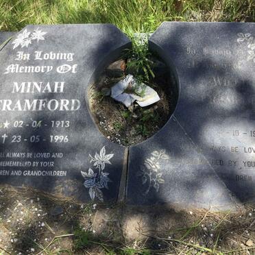 CRAMFORD Will? 1904-1985 &amp; Minah 1913-1996