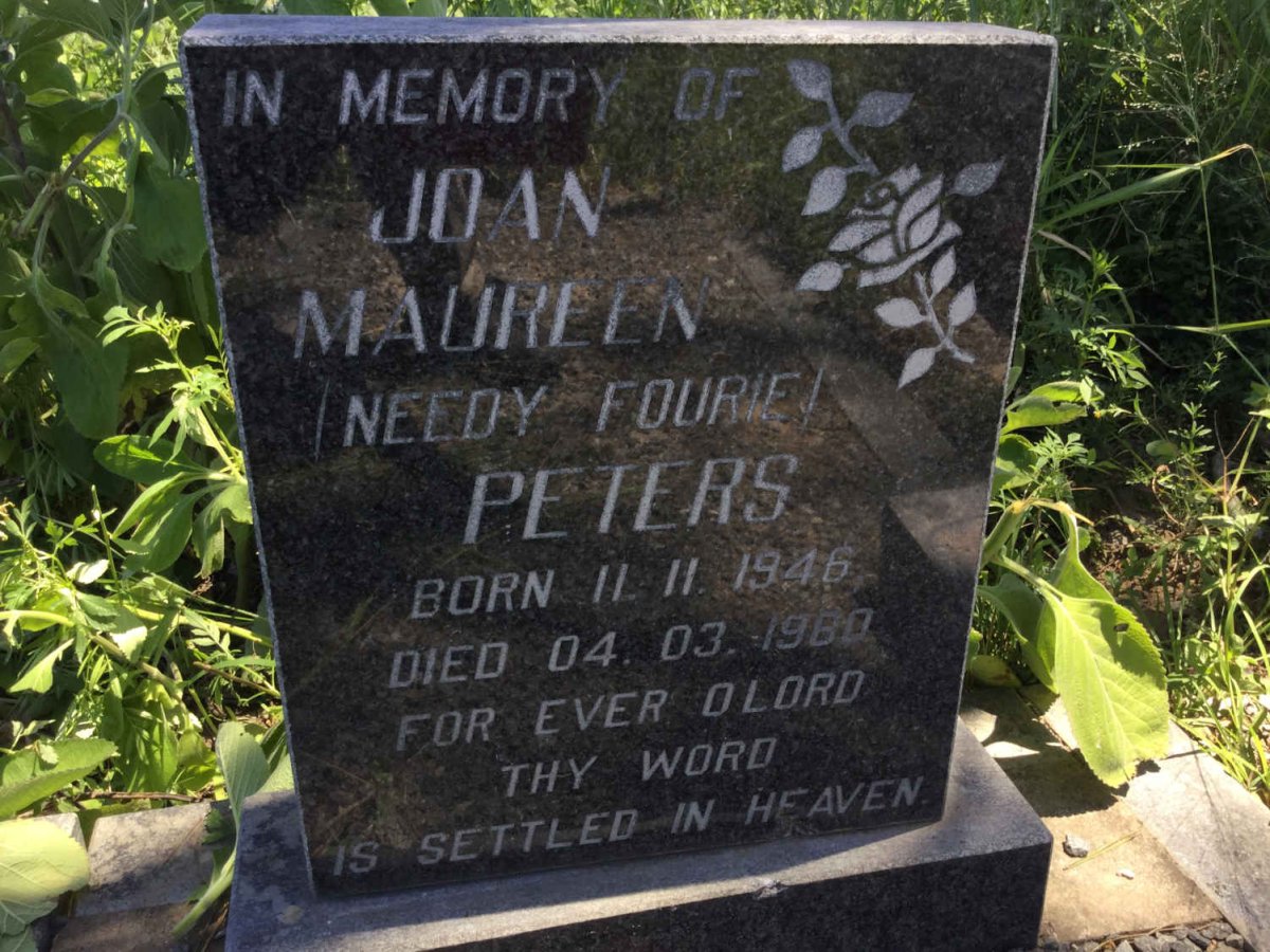 PETERS Joan Maureen 1946-1980