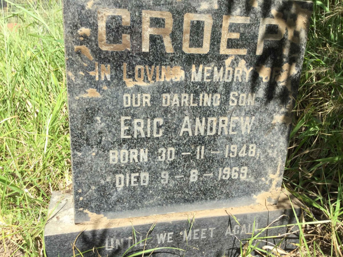 GROEP Eric Andrew 1948-1969