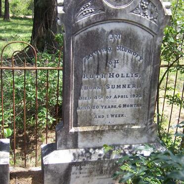 HOLLIS Ruth nee SUMNER -1923