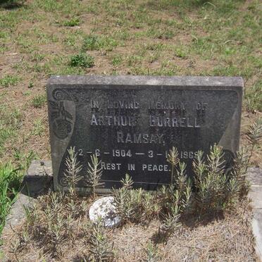 RAMSAY Arthur Burrell 1904-1969