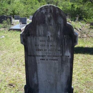 SALZWEDEL Wilhelmine nee MILTZ 1839-1898