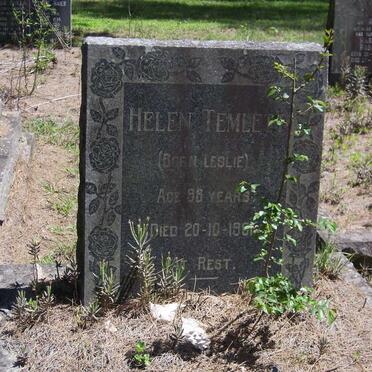 TEMLETT Helen nee LESLIE -1961