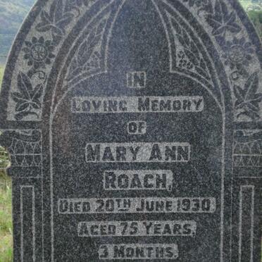 ROACH Mary Ann -1930