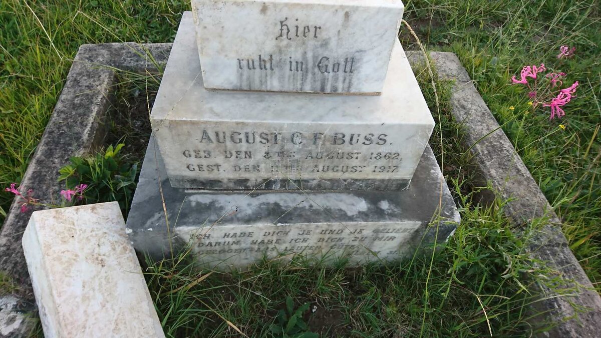 BUSS August C.F. 1862-1917