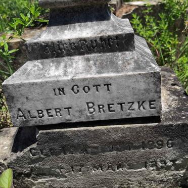 BRETZKE Albert 1896-1897