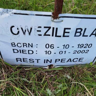 BLAYI Nowezile 1920-2002