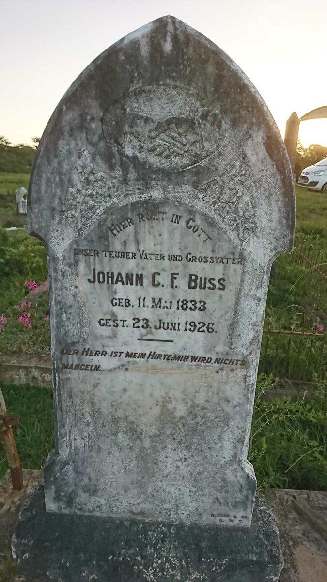 BUSS Johann C.F. 1833-1926