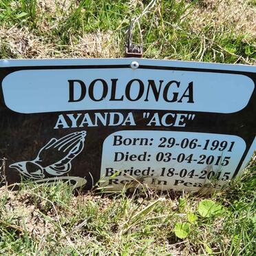 DOLONGA Ayanda 1991-2015