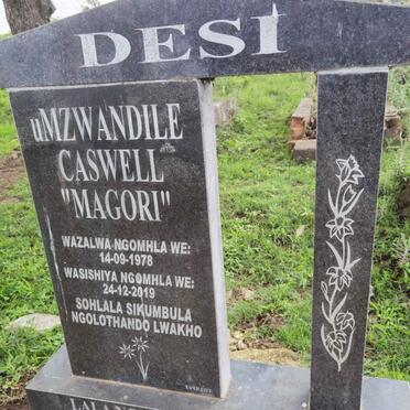 DESI uMzwandile Caswell 1978-2019