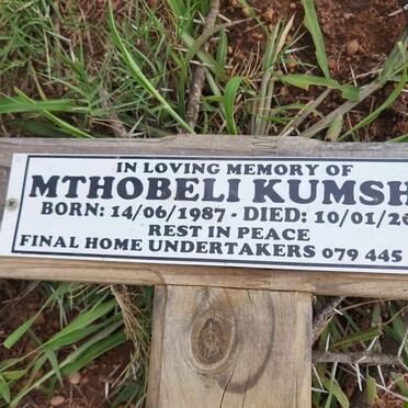 KUMSHA Mthobeli 1987-2020