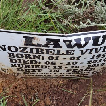 LAWU Nozibele Vivian 1950-2019