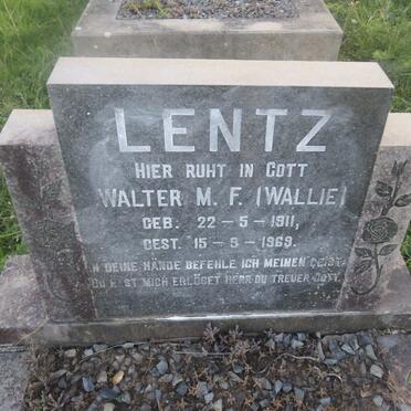 LENTZ Walter M.F. 1911-1969