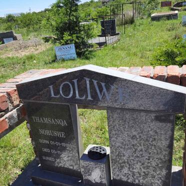 LOLIWE Thamsanqa Norushe