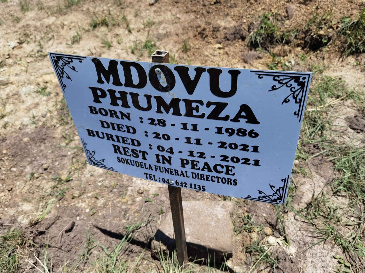 MDOVU Phumeza 1986-2021