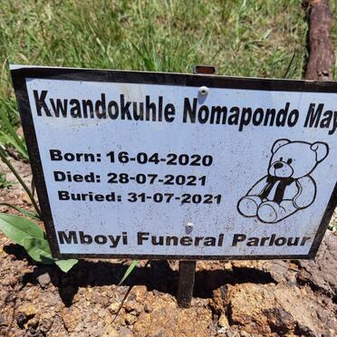 MAYO Kwandokuhle Nomapondo 2020-2021