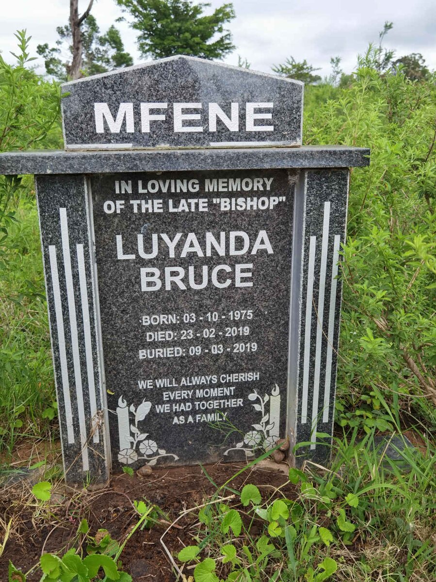 MFENE Luyanda Bruce 1975-2019