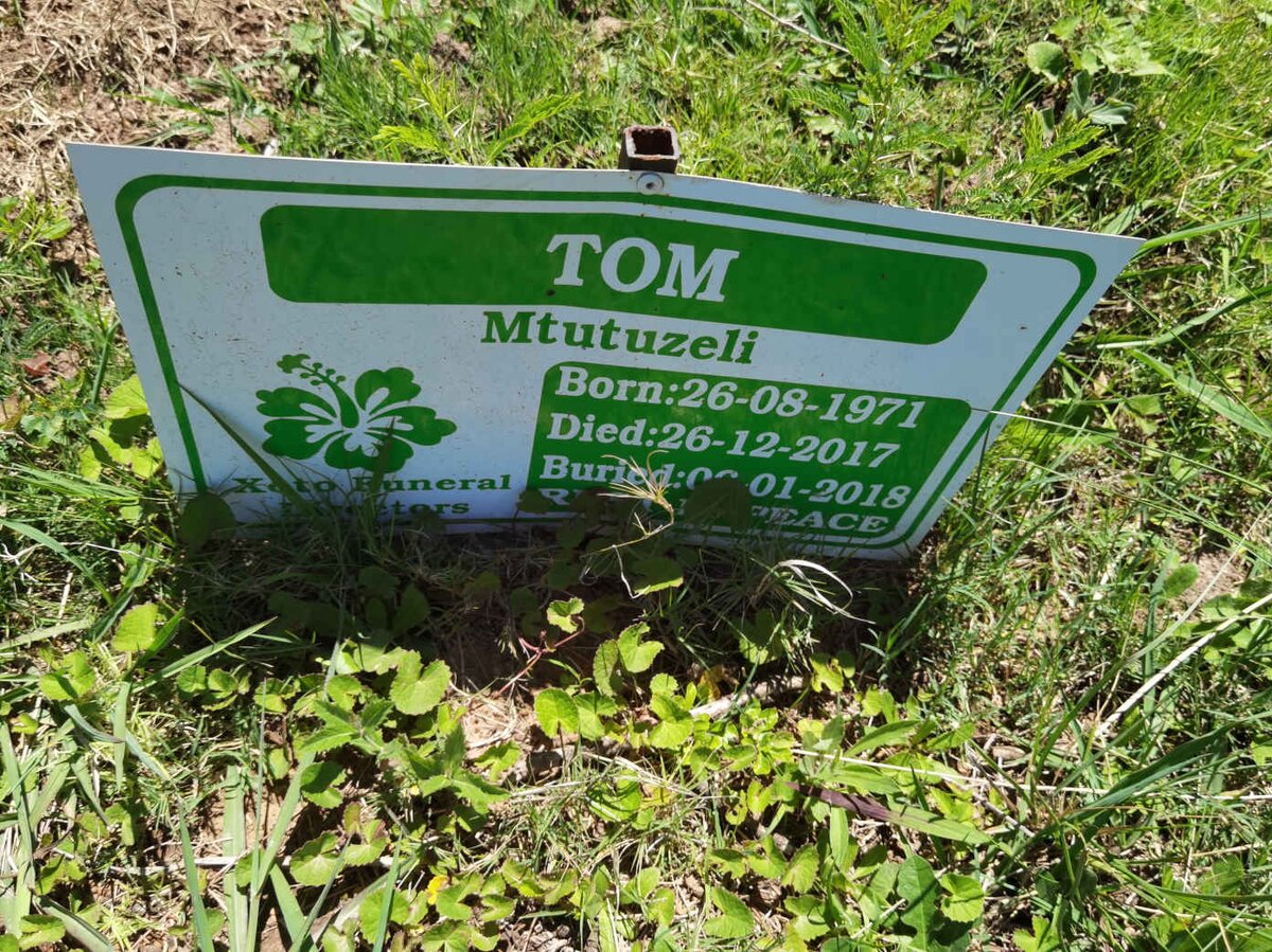 MTUTUZELI Tom 1971-2017