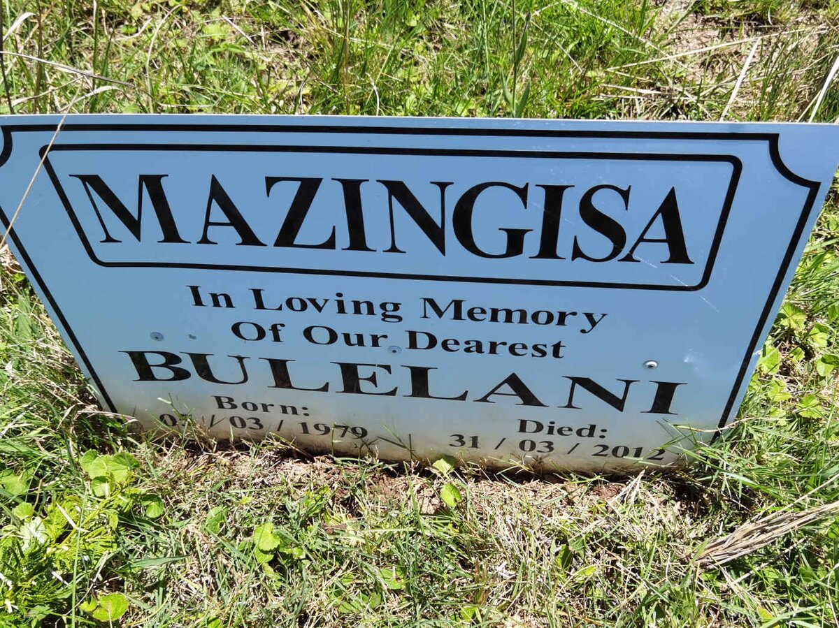 MAZINGISA Bulelani 1979-2012
