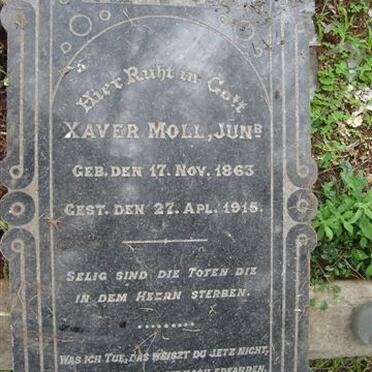 MOLL Xaver 1863-1915