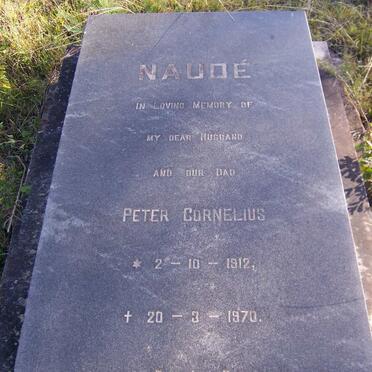 NAUDE Peter Cornelius 1912-1970