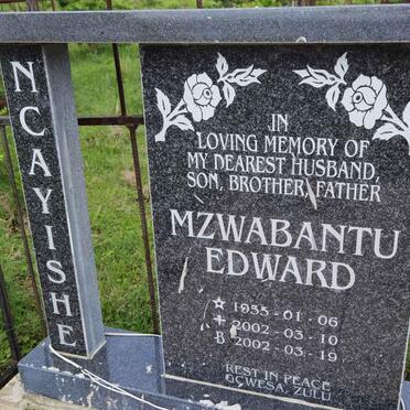 NCAYISHE Mzwabantu Edward 1955-2002