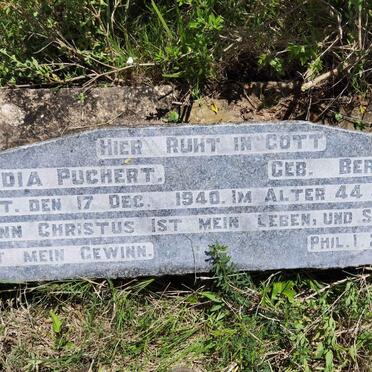 PUCHERT Lydia nee BERNDT -1940