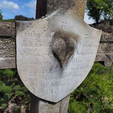 WEISS Johanne Florentine nee SCHEIBNER 1819-1877