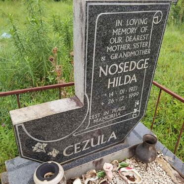 CEZULA Nosedge Hilda 1921-1999